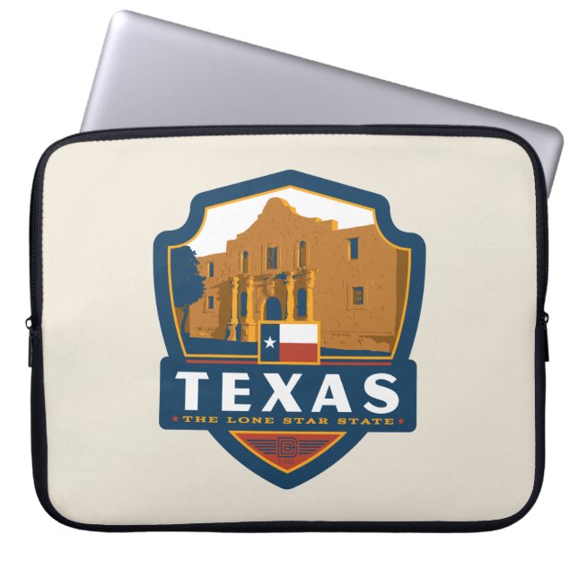 Capa Para Notebook Orgulho Estatal | Texas (Frente)