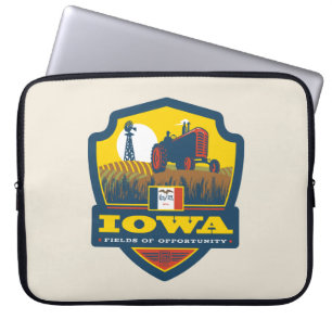 Capa Para Notebook Orgulho Iowa do estado