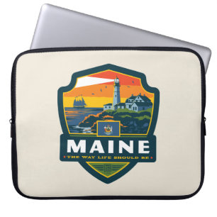 Capa Para Notebook Orgulho Maine do estado