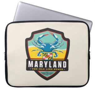 Capa Para Notebook Orgulho Maryland do estado