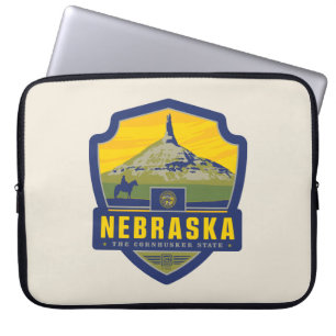 Capa Para Notebook Orgulho Nebraska do estado