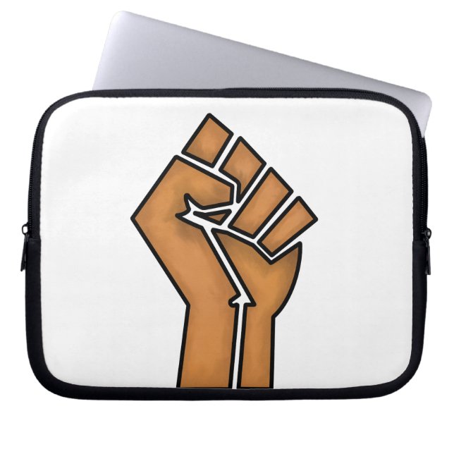 Capa Para Notebook orgulho negro punho unidade história unidade Afric (Frente)
