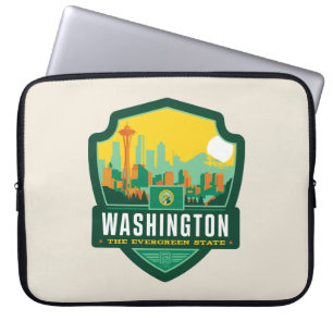 Capa Para Notebook Orgulho   Washington do estado