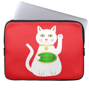 Capa Para Notebook Oriental Lucky Cat