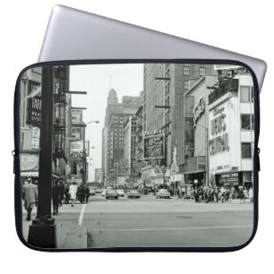 Capa Para Notebook Oriental Theater Street em Chicago Illinois, 1960