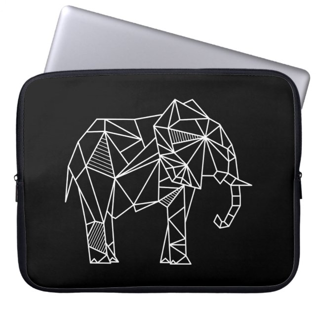 Capa Para Notebook Origami Elephant Laptop Case (Frente)