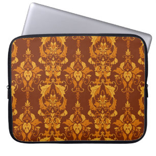 Capa Para Notebook Ornamentado Damask: Wallpaper Elegante Vintage