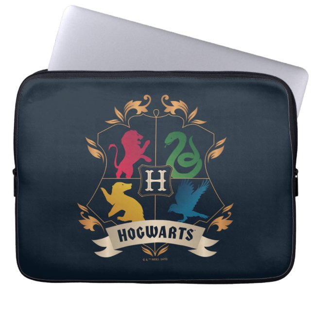 Capa Para Notebook Ornamentado HOGWARTS™ House Crest (Frente)
