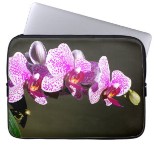 Capa Para Notebook Orquídeas cor-de-rosa floral, cor-de-rosa, Elegant
