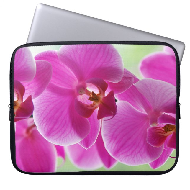 Capa Para Notebook Orquídeas rosa adoráveis (Frente)