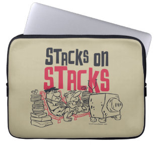 Capa Para Notebook Os Flintstones Fred & Barney - Pilhas em Pilhas