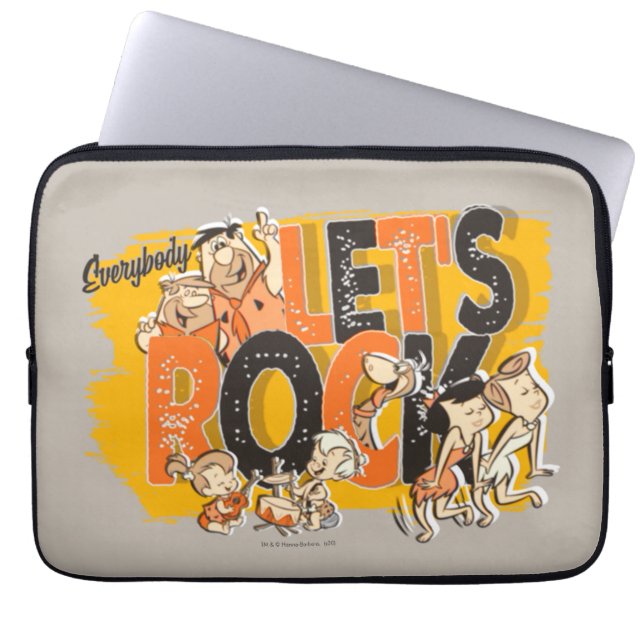 Capa Para Notebook Os Flintstones | Todo o Vamos (Frente)