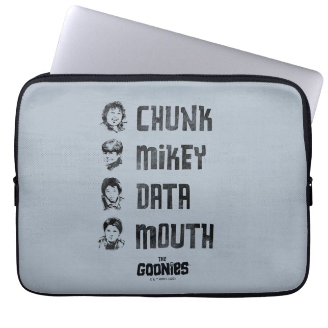 Capa Para Notebook Os Goonies | Parte, Mikey, Dados, Boca (Frente)
