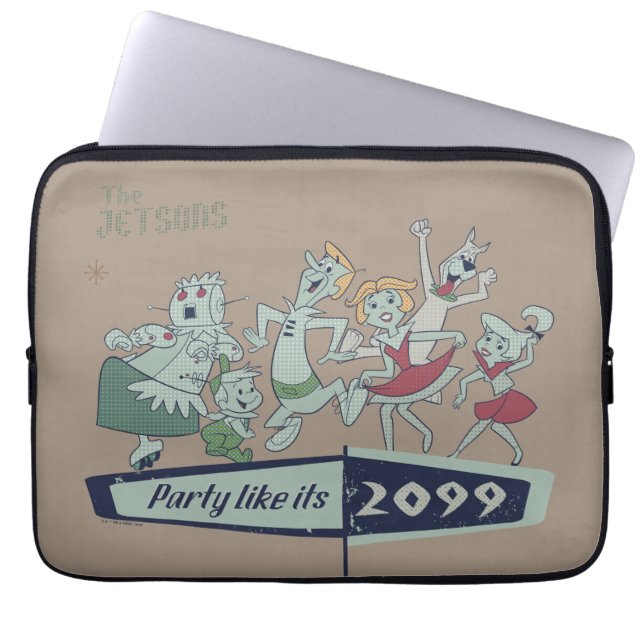 Capa Para Notebook Os Jetsons | Festa como está em 2099 (Frente)