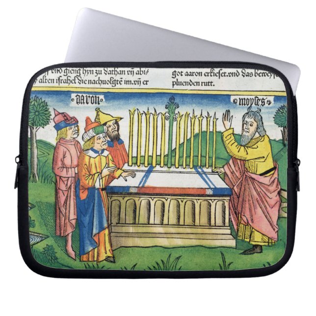 Capa Para Notebook Os números 17 os 1-11 funcionarios de Aaron (Frente)