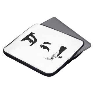 Capa Para Notebook Os olhos & a assinatura de Hugo Chavez