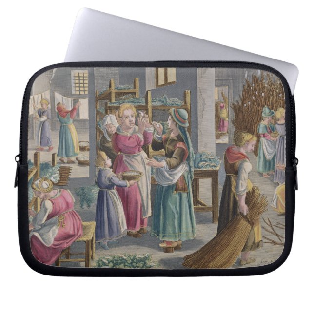 Capa Para Notebook Os ovos chocam devida em sem-fins, eles são b (Frente)