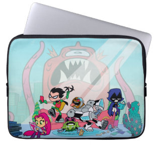 Capa Para Notebook Os titã adolescentes vão! aproximações Tentacl