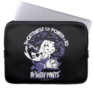 Capa Para Notebook Os titã adolescentes vão! Starfire & Sr. Sassy