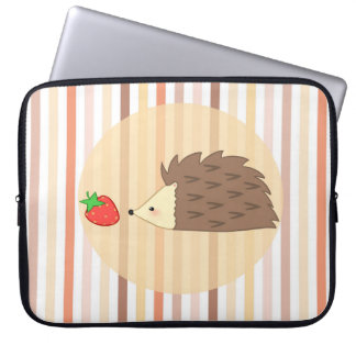 Capa Para Notebook Ouriço e morango