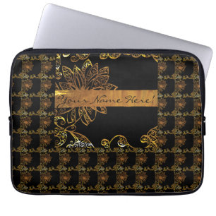 Capa Para Notebook Ouro