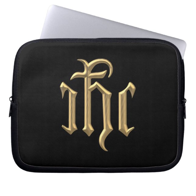 Capa Para Notebook Ouro "3-D" IHC (Frente)