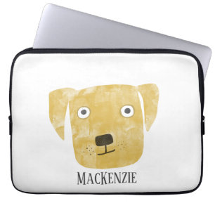 Capa Para Notebook Ouro Labrador Retriever Dog