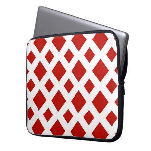 Capa Para Notebook Ouros vermelhos em branco