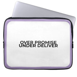 Capa Para Notebook Over Promise Under Deliver Professional 
