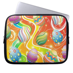 Capa Para Notebook Ovos de felz pascoa Ornamental
