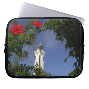 Capa Para Notebook Pacífico Sul, Polinésia Francesa, Taiti. Hibisco 3