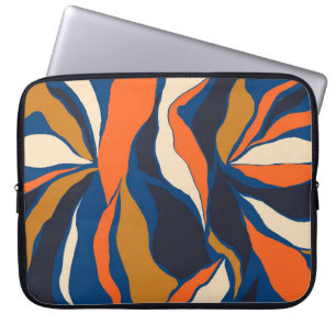 Capa Para Notebook Padrão abstrato colorido desenhado à mão. Creative