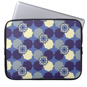 Capa Para Notebook padrão abstrato com elemento árabe clássico