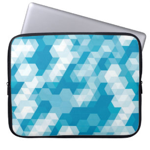 Capa Para Notebook padrão abstrato de formas geométricas de fundo