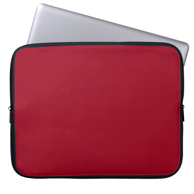 Capa Para Notebook Padrão Abstrato Preto e Vermelho Burgundy Chic (Frente)