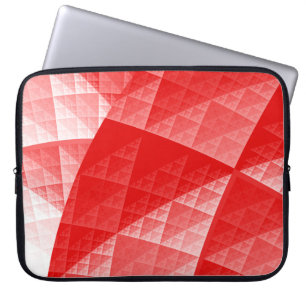 Capa Para Notebook Padrão abstrato vermelho