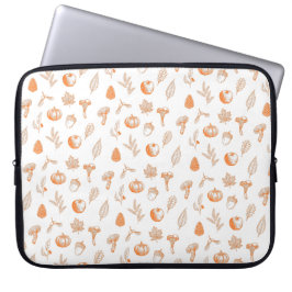 Capa Para Notebook Padrão Aconchegante de Outono