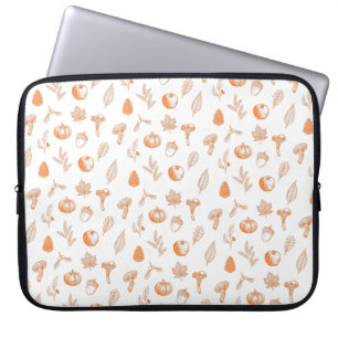 Capa Para Notebook Padrão Aconchegante de Outono