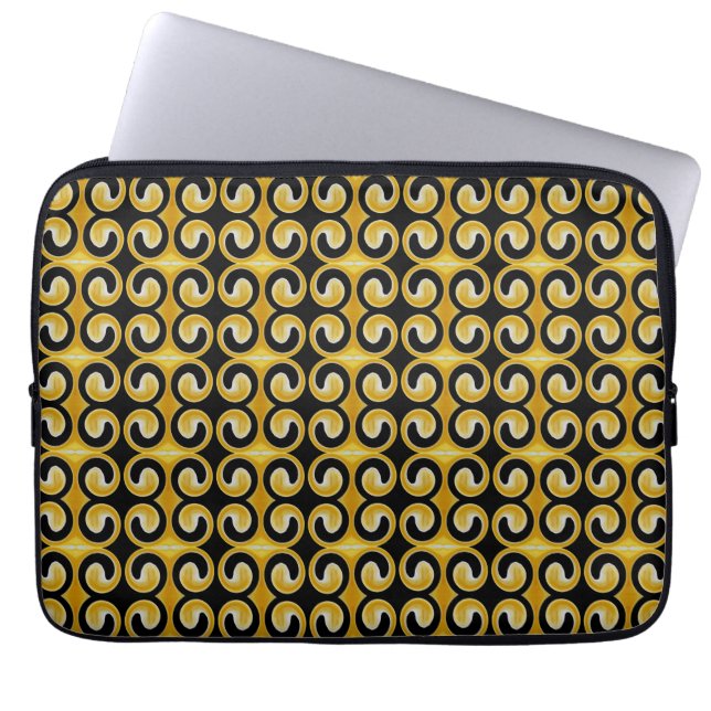 Capa Para Notebook Padrão Amarelo Legal Único (Frente)