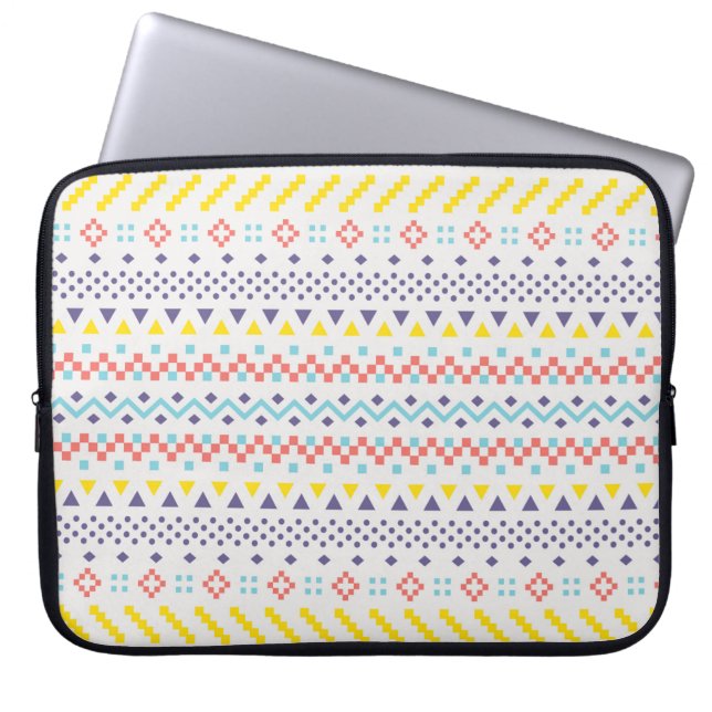 Capa Para Notebook Padrão Aztec Nativo Americano (Frente)