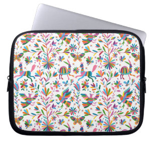Capa Para Notebook Padrão Brilhante do estilo Otomi mexicano