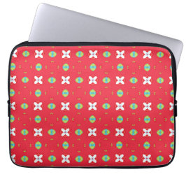 Capa Para Notebook Padrão Charme de Férias de Natal 02 -
