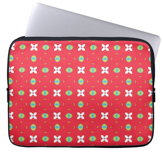Capa Para Notebook Padrão Charme de Férias de Natal 02 -  (Frente)