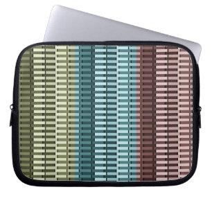 Capa Para Notebook Padrão Chic Moderno Na moda Verde Amarelo Verde A