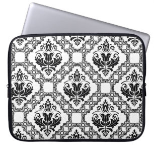 Capa Para Notebook Padrão clássico de colheita contínua. Ordenador