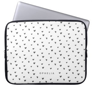 Capa Para Notebook Padrão Coração de Portalha
