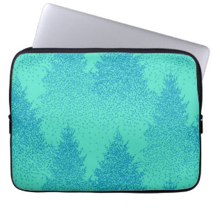 Capa Para Notebook Padrão da árvore de Natal