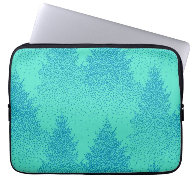 Capa Para Notebook Padrão da árvore de Natal (Frente)