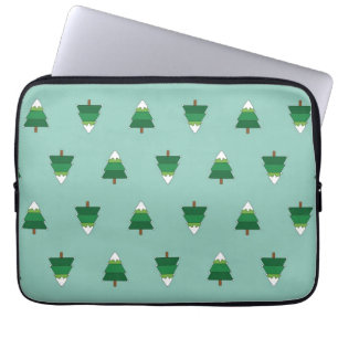 Capa Para Notebook Padrão da árvore de Natal
