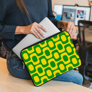 Capa Para Notebook Padrão da Calçada de Ipanema, Padrão de Praia, Bra